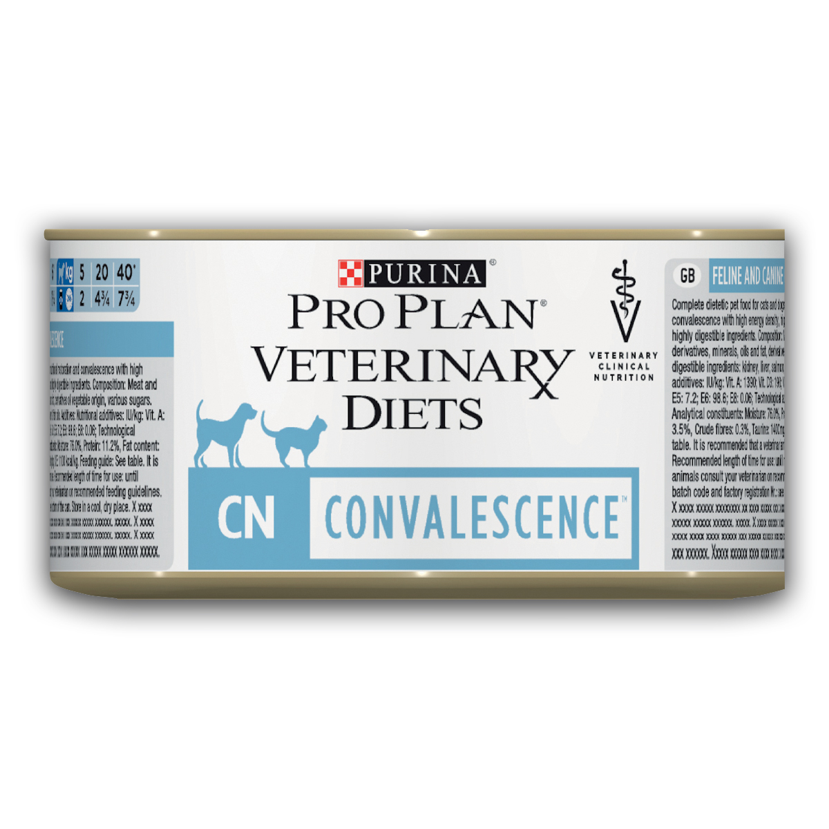 Alimento Umido Veterinary Diets Cane e Gatto CN Convalescence 195gr